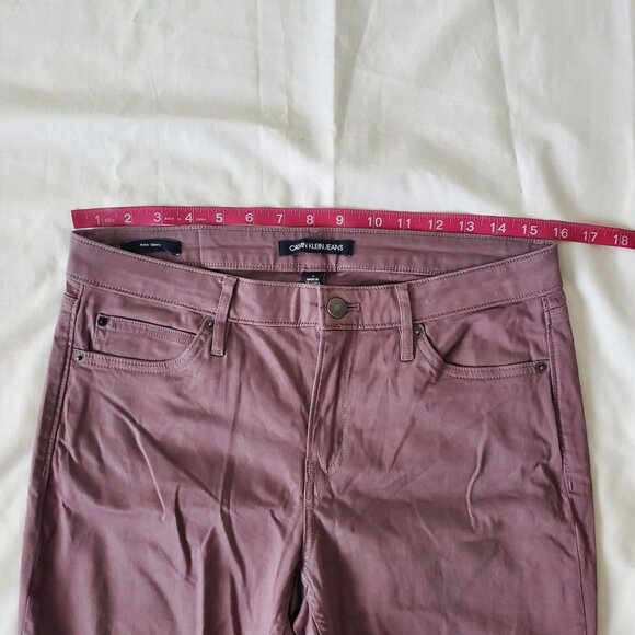 Calvin Klein Jeans Women's Dusty Lavender Purple Ankle Skinny Jeans Size 10 - Picture 10 of 13